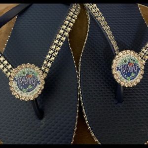 Seattle Seahawks sandals